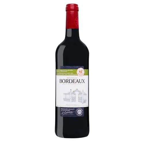Вино Expert Club Reserve de Velours Bordeaux червоне сухе 12% 0,75л