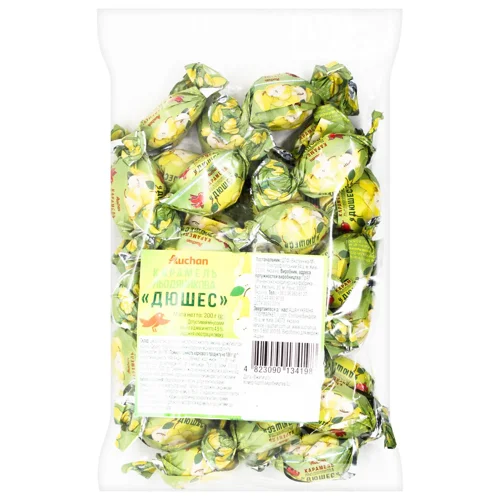 Карамель Auchan Дюшес 200г