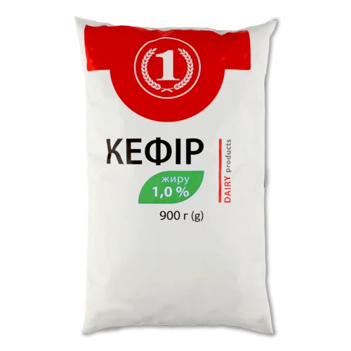 Кефір 1% Вищого Ґатунку, ТМ '1', м/у 900г