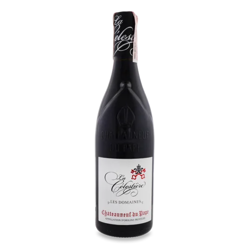 Вино Червоне Сухе 0.75л 15% Chateauneuf-du-Pape Les Domaines La Celestiere, с/б
