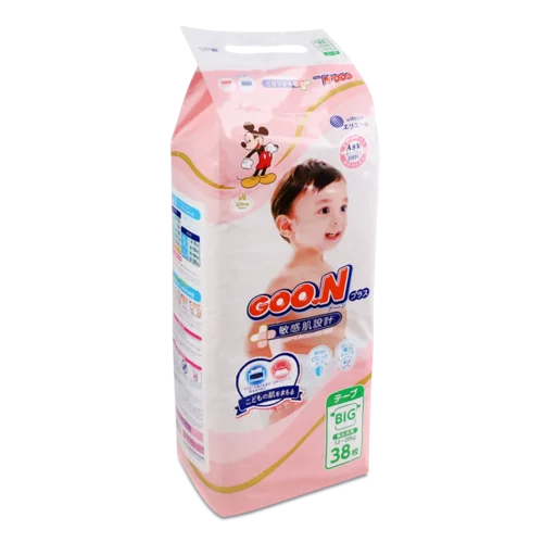 Підгузки Goo.N для чутливої шкіри XL (12-20 кг)