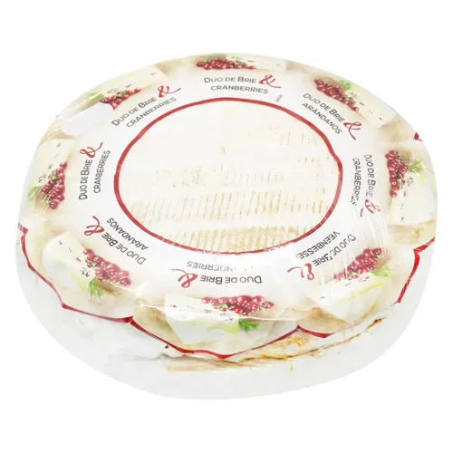 Сир Duo de Brie з журавлиною 50%
