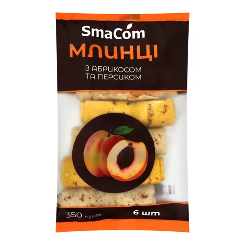 Млинці з персиком та абрикосом 0,350 кг