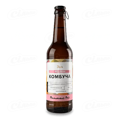 Напій Jiva «Лавка Традицій» Комбуча «Малиновий рай», 330мл