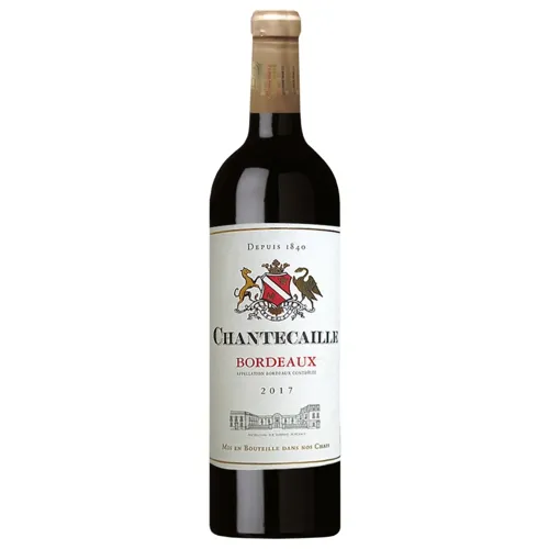 Вино GVG Chantecaille Bordeaux Rouge червоне сухе 12,5% 0,75л