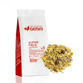 Чай трав'яний Gemini Tea Collection Альпійський луг (Alpine Field) 100г