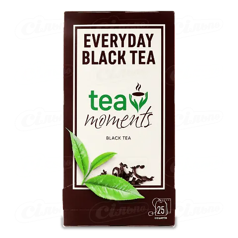 Чай чорний Tea Moments Everyday Black Tea, 25*1,8г