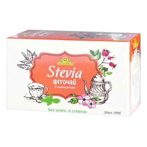 Фіточай Steviasun з шипшиною 1,5г*20шт