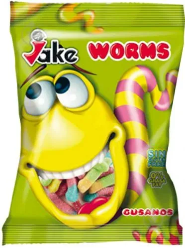 Цукерки жувальні WORMS