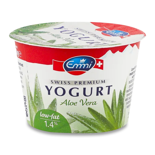 Йогурт Алое Віра 1.4% Emmi Стандарт 100г