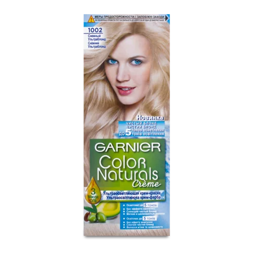 Фарба Для Волосся №1002 Сніговий Ультраблонд Color Naturals Garnier, 1г