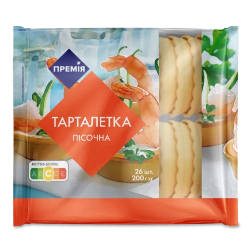 Тарталетка Премія кругла пісочна