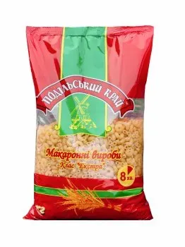 Макаронні вироби «Подільський край» «Ріжки», 1кг