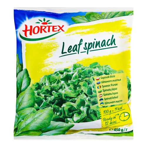 Шпинат листя Hortex м/у 450г