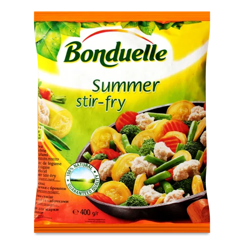Овочева Суміш Заморожена З Броколі І Кабачками Bonduelle, м/у 400г