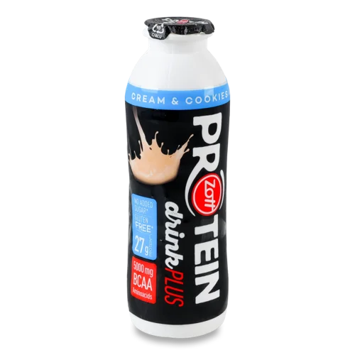 Протеїновий Напій 1.1% Ультрапастеризований зі смаком вершків та печива, п/пл 250мл