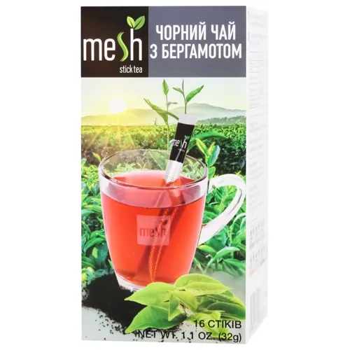 Чай чорний Mesh з бергамотом 2г*16шт