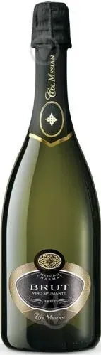 Вино ігристе біле брют Col Mesian Brut Spumante 0.75л