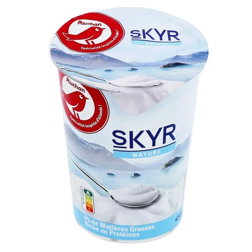 Йогурт Auchan Skyr Натуральний 450г