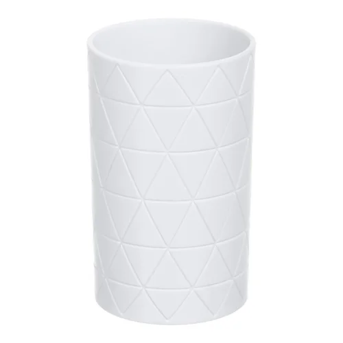 Стакан Trento Piramide white пластиковий