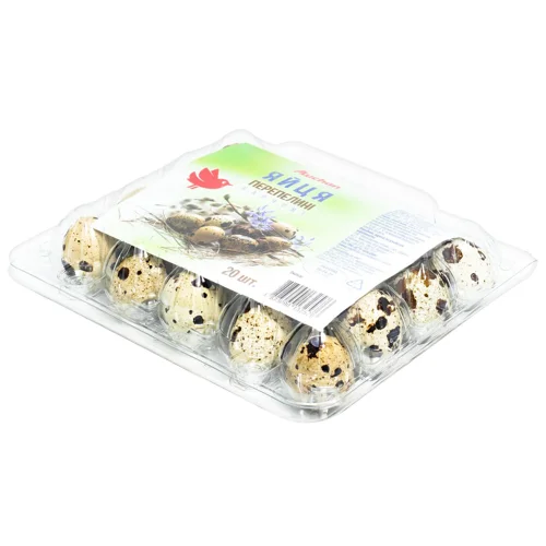 Яйця перепелині Auchan 20шт