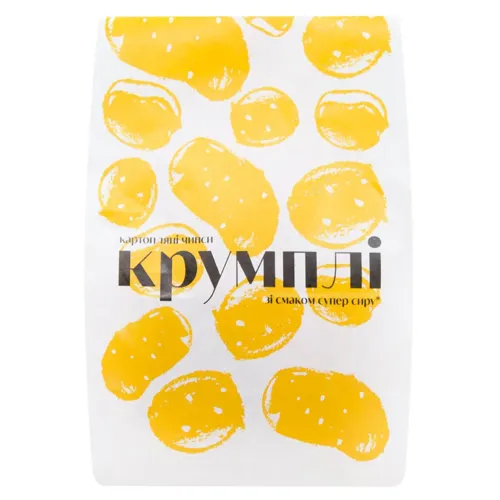 Чіпси картопляні Крумплі Супер сир 150г