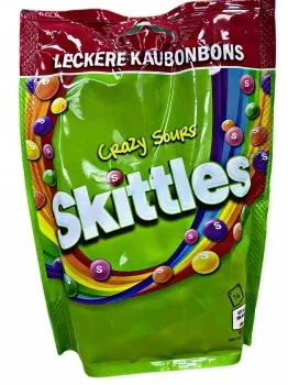 Драже Skittles Crazy Sours 160г