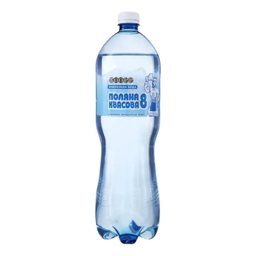 Вода мінеральна Поляна Квасова-8 газована 1,5л