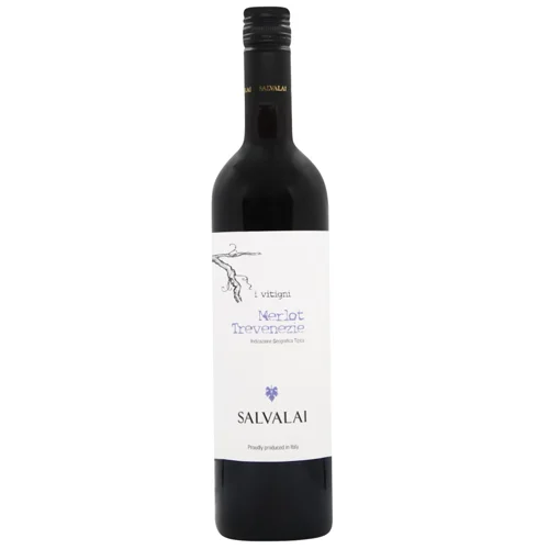 Вино Merlot delle Venezie IGT Salvalai червоне сухе 12% 0,75л