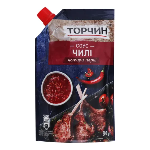Соус томатний Чилі Торчин д/п 200г