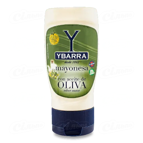 Майонез Ybarra з оливковою олією Extra Virgin 66%, 250мл