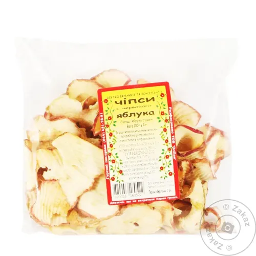 Чіпси ОлПак з червоного яблука 100г
