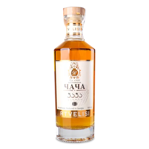 Чача Витримана 40% В/ґ, 0.5л Пластикова Пляшка