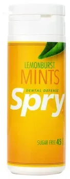 Натуральне драже Spry лимонний вибух з ксилитом 45 шт