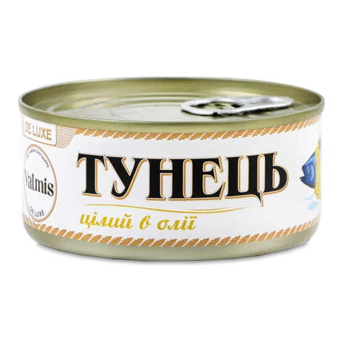 Тунець Цілий В Олії De Luxe В/з 150г