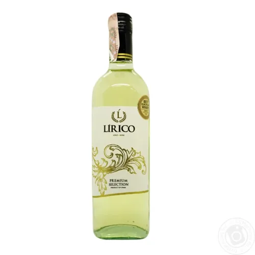 Вино Lirico Sauvignon Blanc біле сухе 11.5% 0,75л