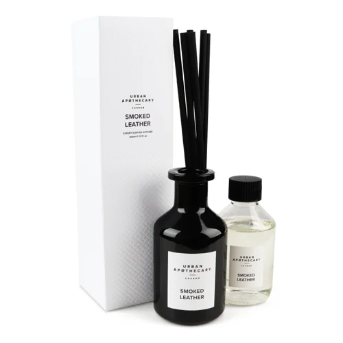 Дифузор 200мл Smoked Leather Urban Apothecary, натуральний аромат, в/к