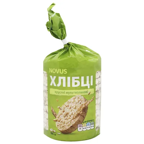 Хлібці Novus рисові мультизлакові 100г