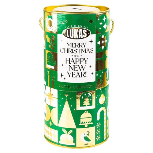 Новорічний подарунок Lukas Merry Christmas and Happy New Year! 600г