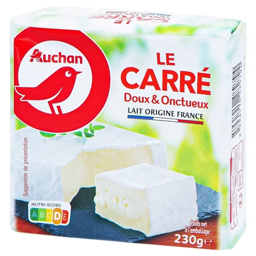 Сир Auchan Le Carre 230г