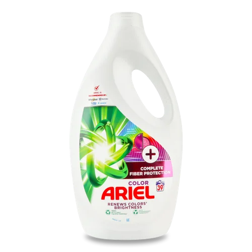 Миючий Рідкий Засіб Complete Fiber Protection Color Ariel, синтетичний, 1.95л