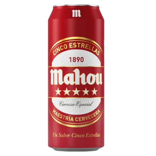 Пиво Mahou 5 Estrellas світле 5,5% 0,5л