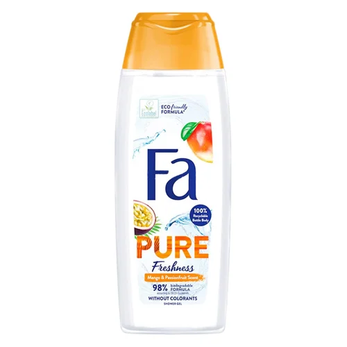 Гель для душу Fa Pure Freshness з ароматом манго та маракуйї 250мл