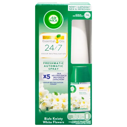 Освіжувач повітря автоматичний Air Wick White Flowers 250мл