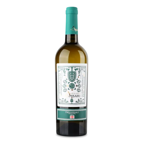 Вино Біле Сухе Tsinandali Ambari, в/ґ, 0.75л, 11-13%