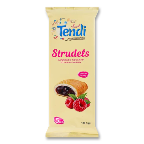 Штруделі З Начинкою Зі Смаком Малини, в/ґ, 170г