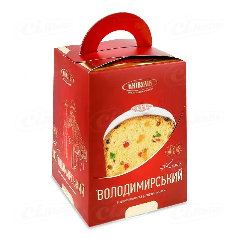 Кекс Київхліб Володимирський в коробці, 600г
