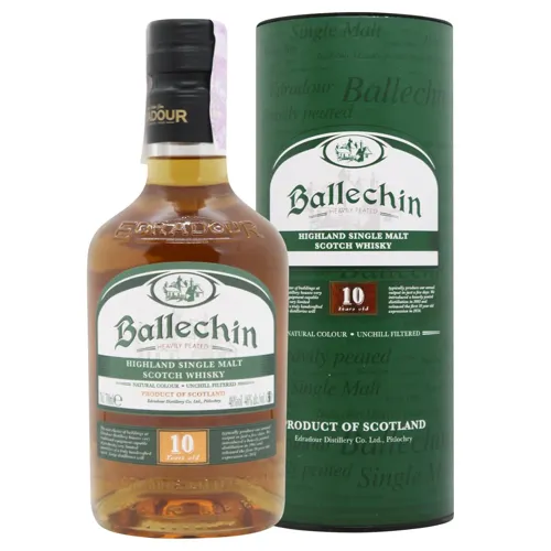 Віскі Ballechin 10 років 46% 0,7л