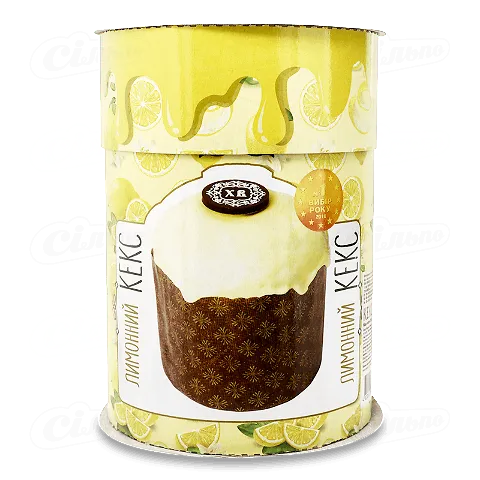 Кекс КиївХліб Лимонний 350г в коробці