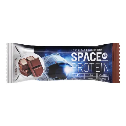 Батончик в молочному шоколаді Какао Space Protein м/у 50г